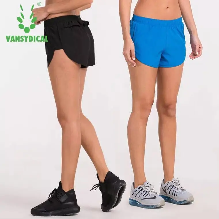 VANSYDICAL Йога шорты Для женщин беговые летние пикантные Фитнес Training дышащая