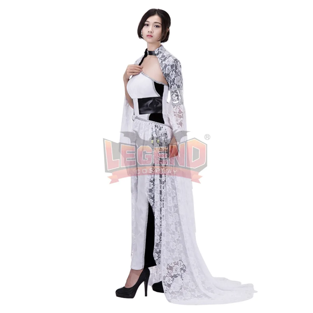 Косплей Легенда Final Fantasy XV FFXV FF15 Lunafreya Nox Fleuret Косплей Взрослый Костюм на заказ Хэллоуин женский костюм