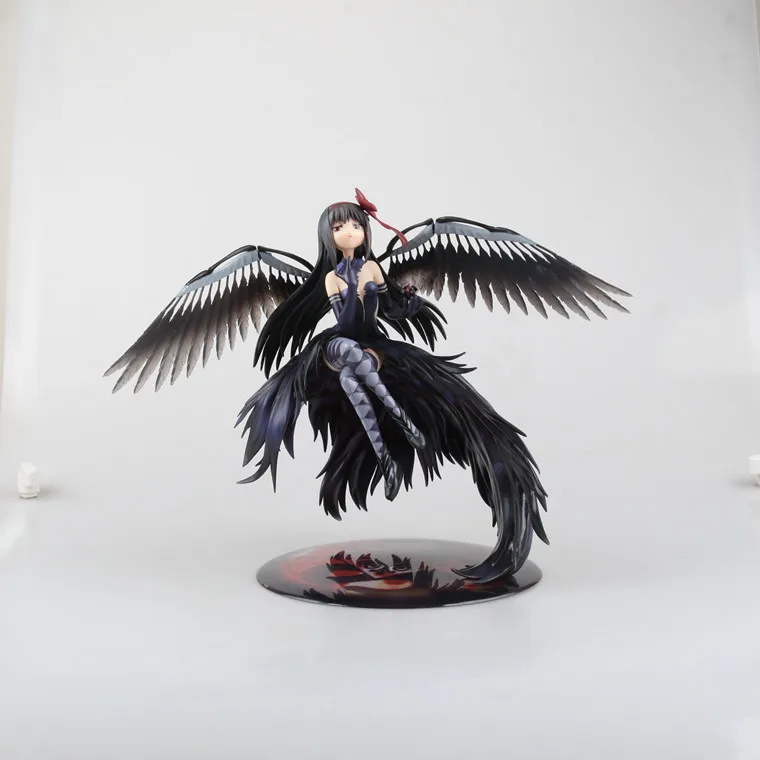 Аниме Мадока волшебная девушка Puella Magi Akemi Homura Devil Ver. 25 см ПВХ фигурка коллекция моделей кукол модель сексуальная девушка игрушка