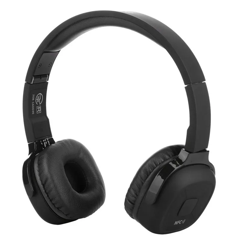 Супер бас беспроводной на ухо Bluetooth наушники с микрофоном, аудио и проводной режим Jan24 MotherLander горячая распродажа