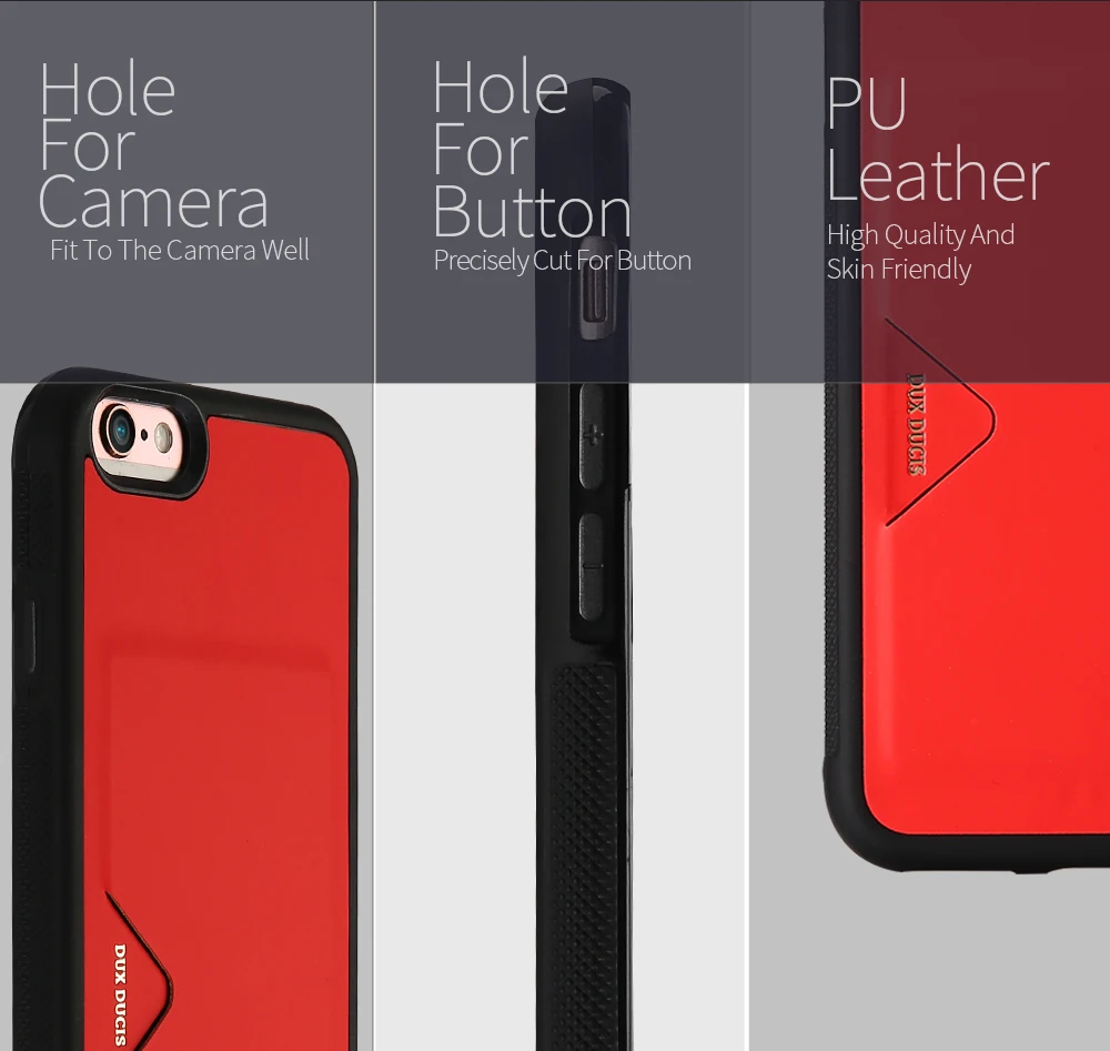Чехол из искусственной кожи с отделением для карт для iPhone 6, 6 S, кошелек с отделением для кредитных карт, задняя крышка для iPhone 7, 8, чехол, 4,7 дюймов, противоударные чехлы для телефонов
