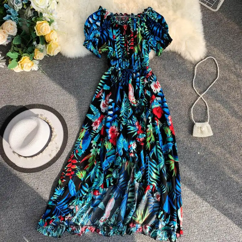 Новинка 2019 летнее сексуальное платье с открытыми плечами женское повседневное