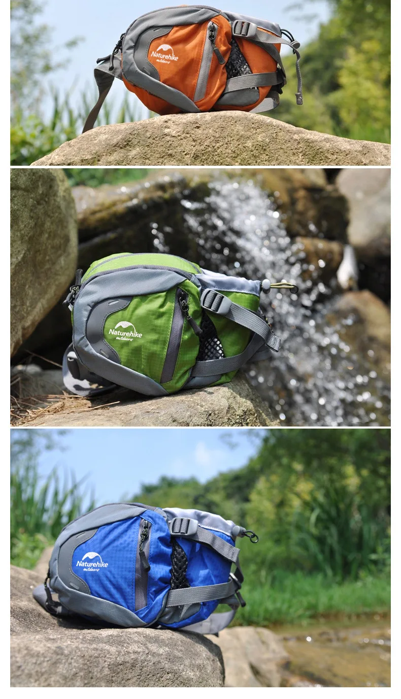 NatureHike поясная сумка для бега 3л с держателем для бутылки воды и чайника для езды на велосипеде, велоспорта, походная поясная сумка, водонепроницаемая
