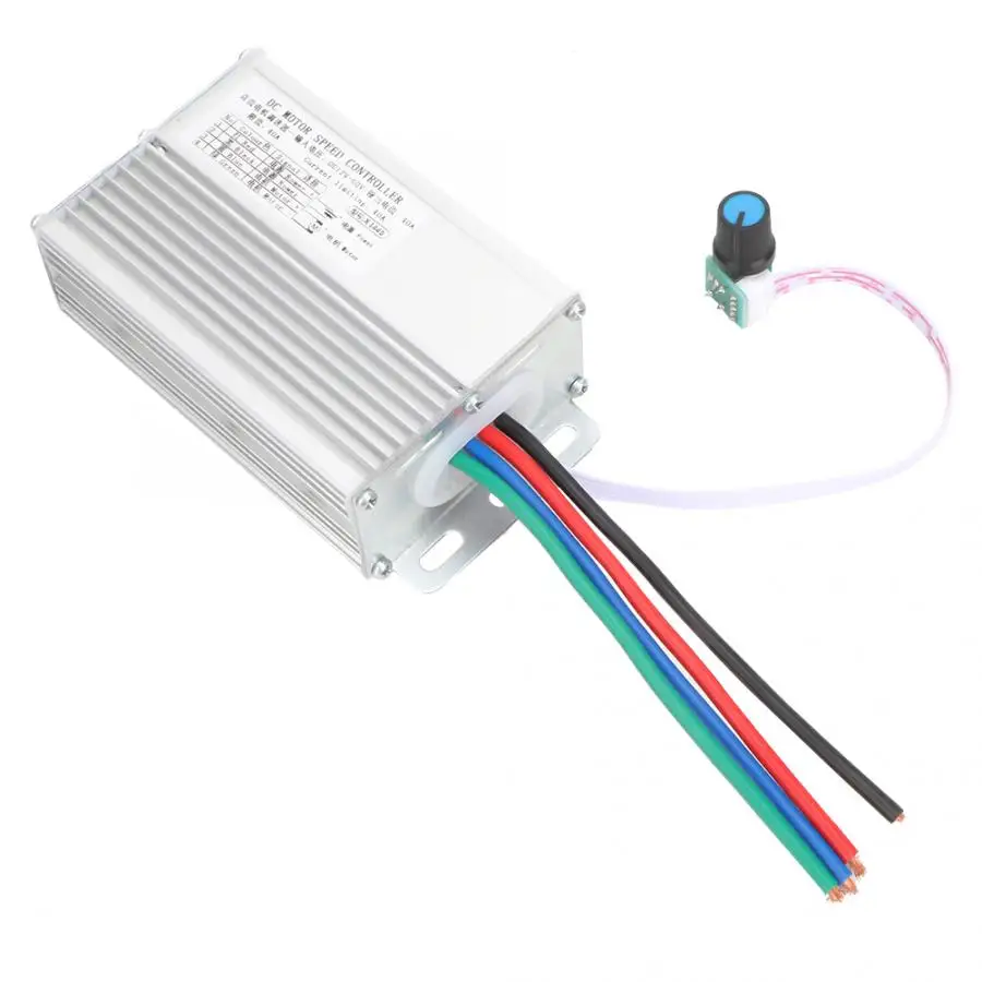 Регулятор скорости двигателя PWM DC Brush регулятор 12 ~ 60 в 40 А | Обустройство дома