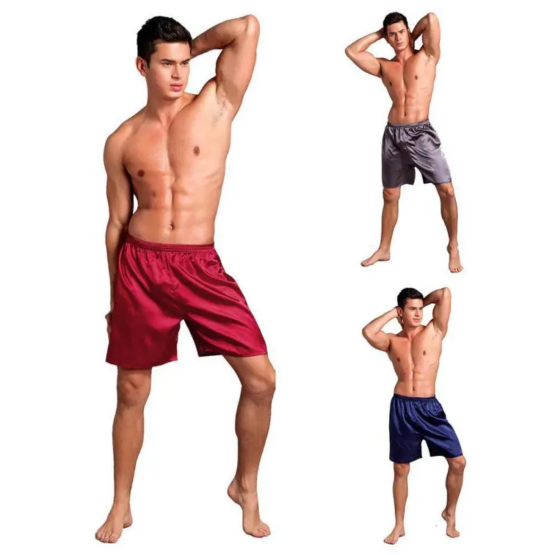 Для мужчин для девочек Детские шорты Сна штаны сна нижнее бельё одноцветное