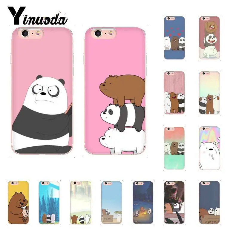 Yinuoda Luxo Pu de Couro Dos Desenhos Animados мягкий чехол для телефона из ТПУ iPhone 5 5Sx 6 7plus 8 8Plus X XS MAX XR