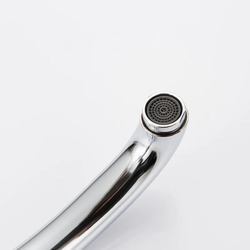 Моддинг 2017 водопроводной воды Кухня раковина кран Сердце ручка Нижняя изогнутые