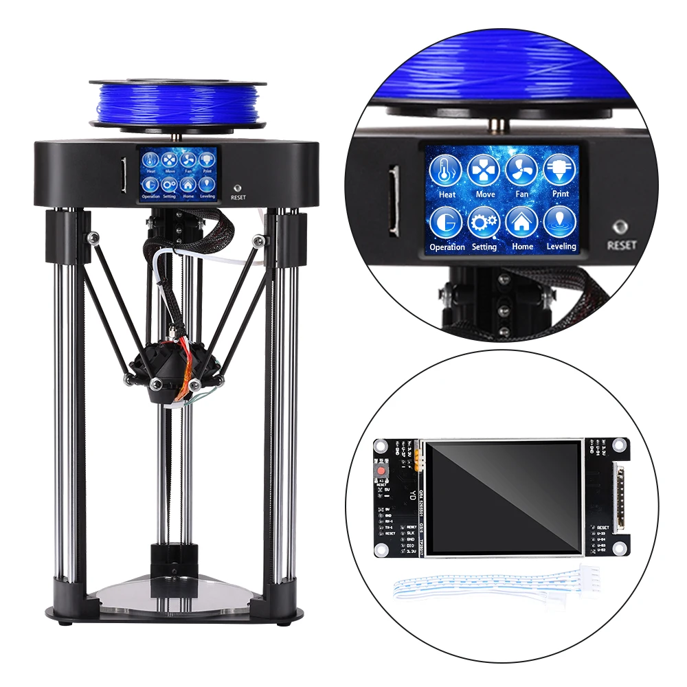 BIGTREETECH TFT28 сенсорный экран Смарт-дисплей 2,8 дюймов ЖК-дисплей совместимый SKR V1.3 мини-плата управления Маг для 3d принтеров запчасти