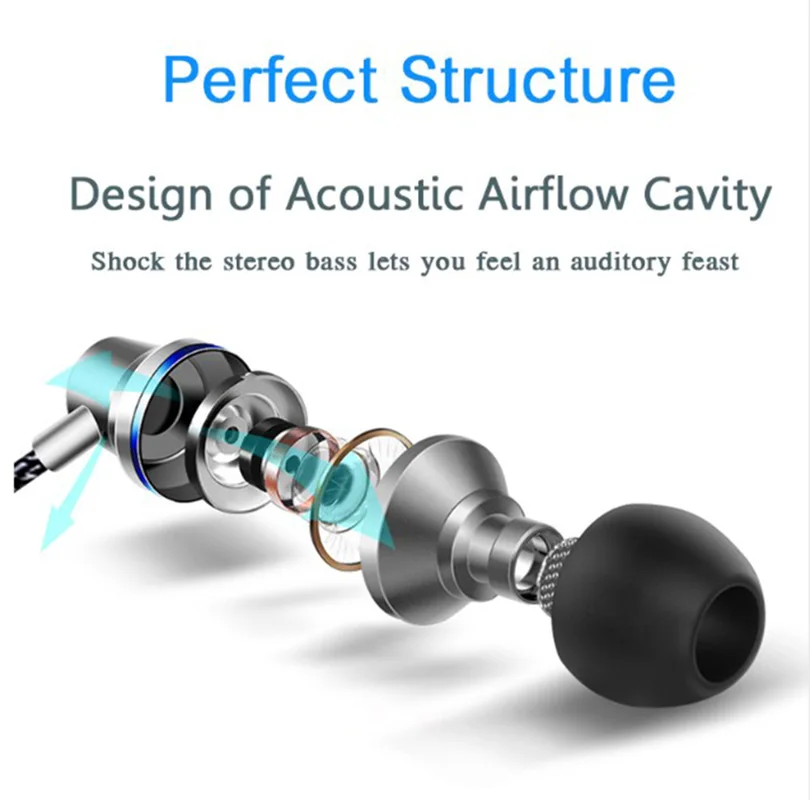 Магнитные беспроводные наушники Bluetooth спортивные стереонаушники