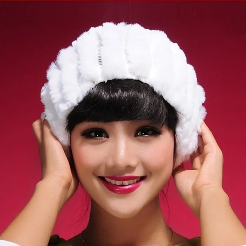 Женские вязаные шарфы из натурального меха кролика на осень/зиму VF0201|scarf ladies|rabbit