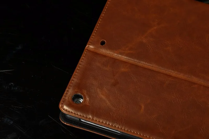Высококачественный модный кожаный чехол-подставка для планшета для ipad 5 ipad air для Apple air1, умный чехол A1474 A1475 A1476+ пленка+ ручка