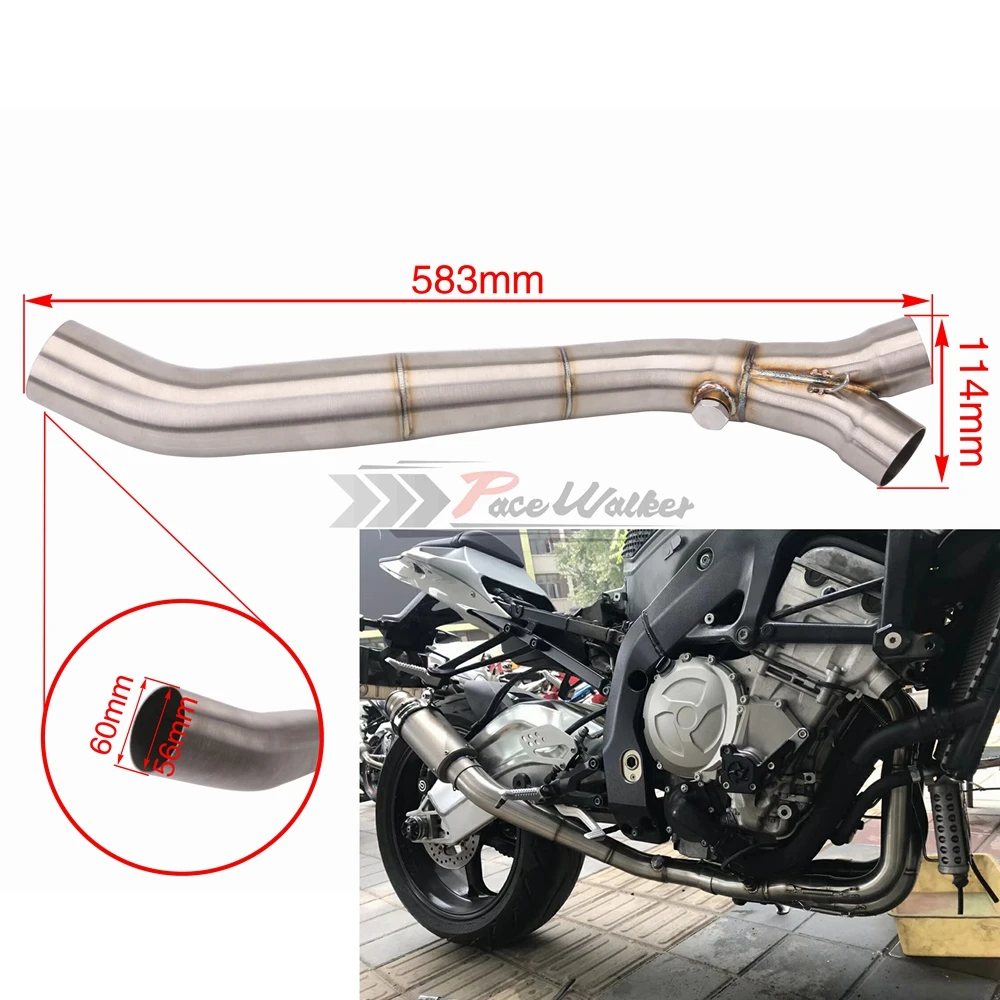 Заголовок для полной выхлопной системы мотоцикла BMW S1000R 2015 2018 S1000RR 2010