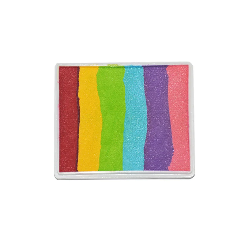 APINKGIRL 4 компл./лот Радужная фотокраска для лица краска Обычная неоновая УФ тела