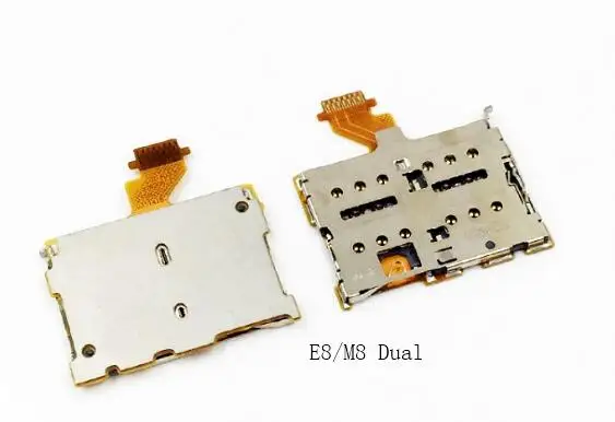 Новинка разъем для считывания Sim карт держатель гибкий кабель HTC One M8 831C замена