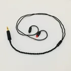 Кабель для самостоятельной сборки наушников OFC для se535 mmcx pin ue900 se215 IM50 IM70 IE80 0,75 мм 0,78 мм, короткий кабель 45 см