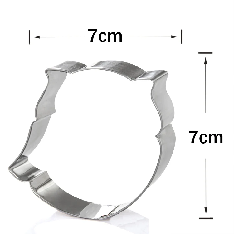 Новый резак для печенья из нержавеющей стали с рисунком совы | Дом и сад
