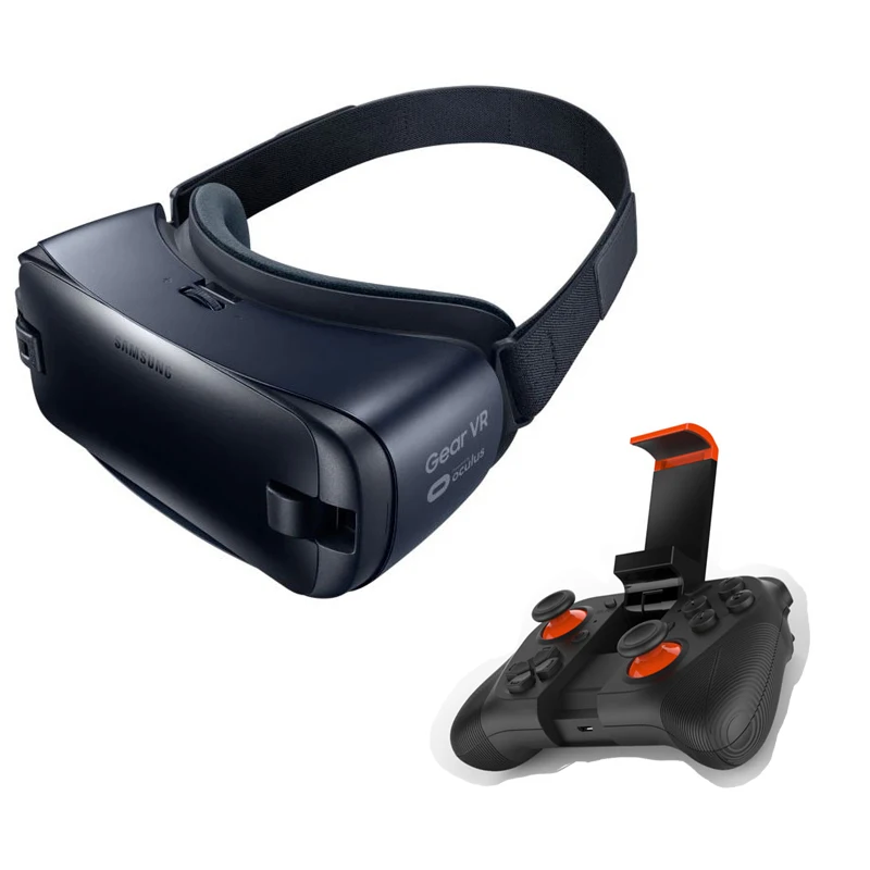 Samsung gear VR 4,0 3D очки шлем виртуальной реальности встроенный для samsung Galaxy Note 7 S6 S6 Edge+ S7 S8 S8plus S9 S7Edge - Цвет: Gear-VR4 050CR