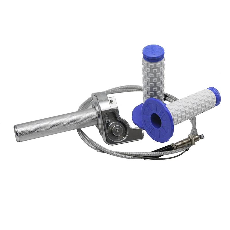 ZSDTRP 7/8 ''мотоциклетные поворотные ручки дроссельной заслонки+ дроссельная заслонка+ рукоятки Pit Pro Dirt Bike XR50 CRF50 для Honda CRF230 KTM - Цвет: A10