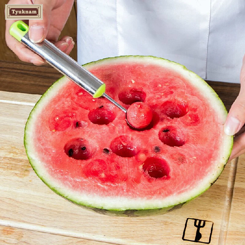 Из нержавеющей стали дыни мяч Совок Фрукты Ложка мороженого scooper новый мороженое