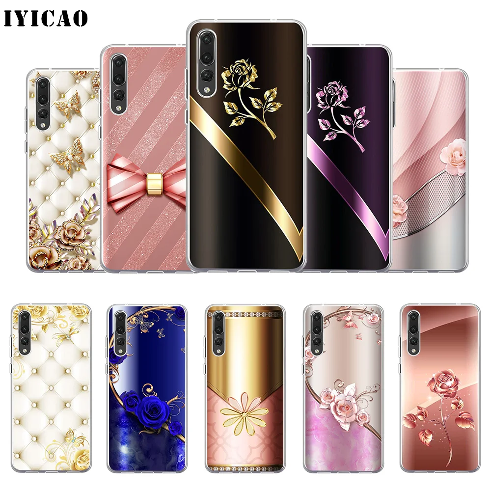 IYICAO художественный Мягкий силиконовый чехол для телефона Huawei P30 P20 Pro P10 P9 P8 Lite P Smart