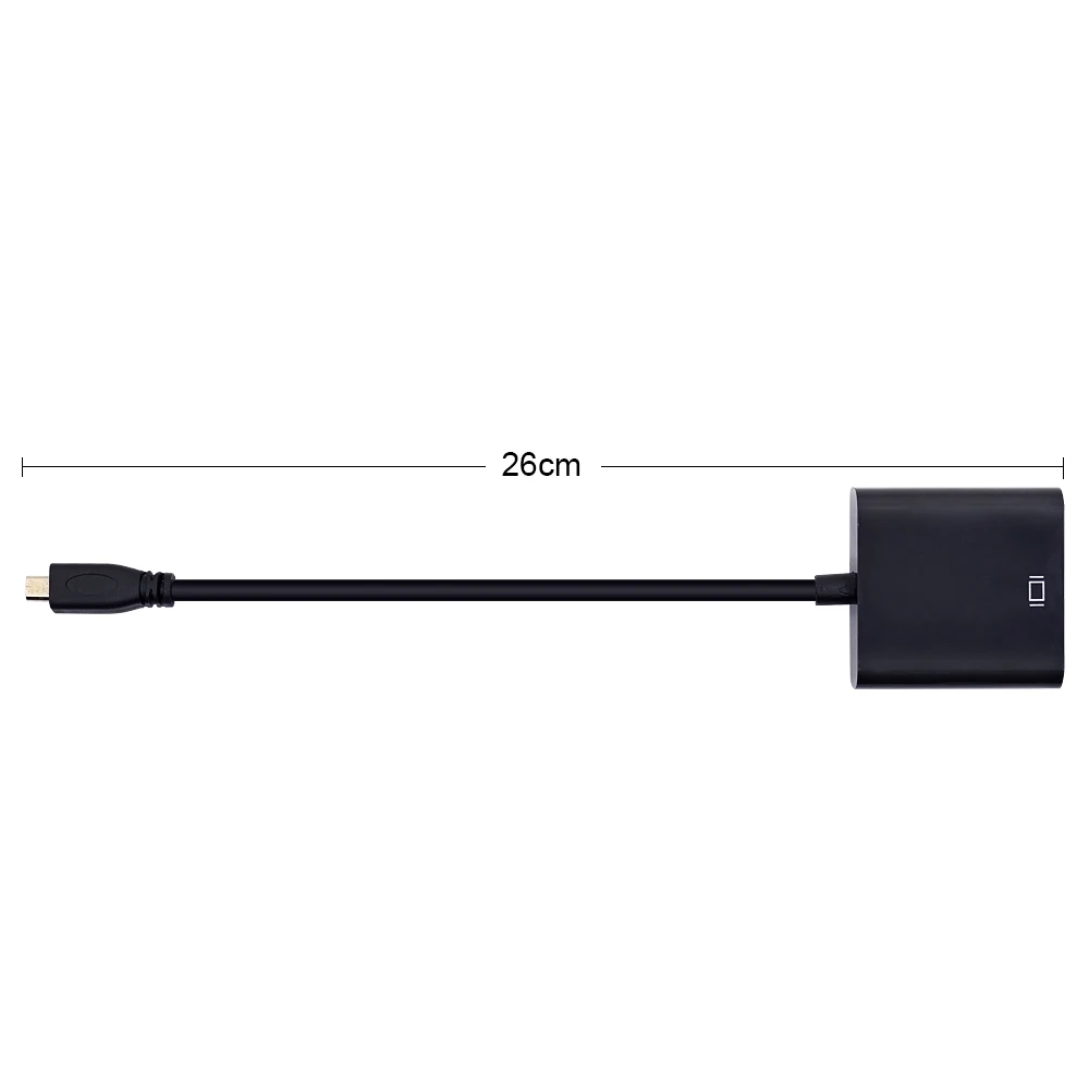 Переходник с Micro HDMI на VGA переходник Mini Female для PS3 PS4 XBOX 360 TV HD Andorid Box|Кабели VGA| |