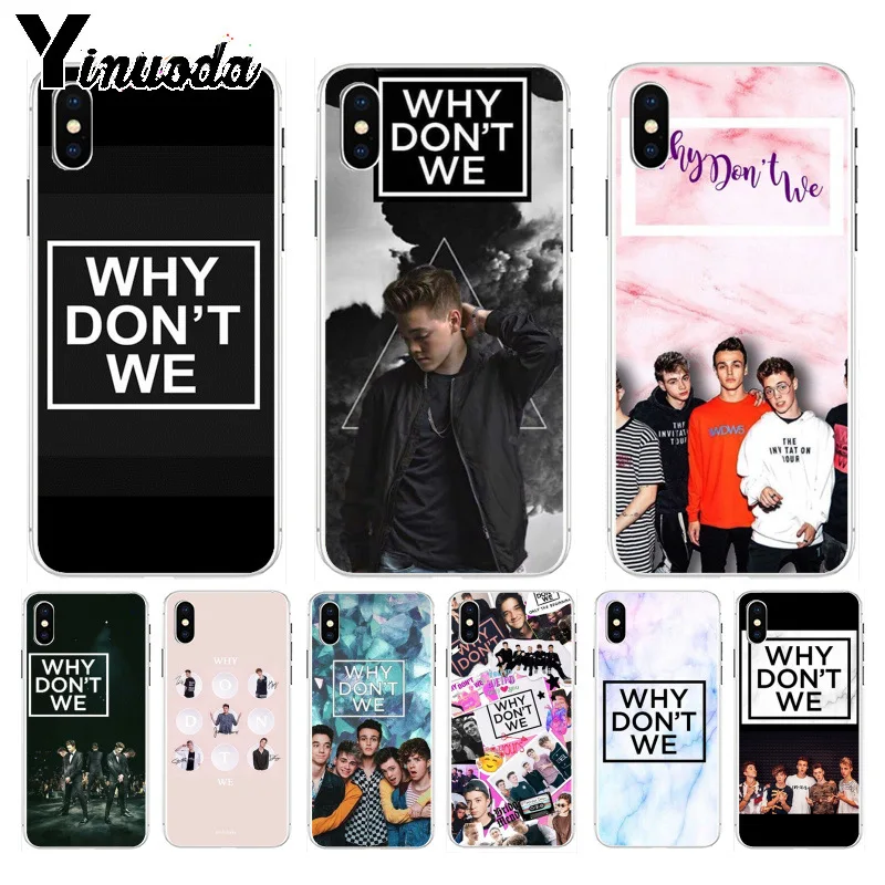 Yinuoda Why we высококачественные аксессуары для телефонов чехол Apple iPhone 8 7 6 6S Plus X XS max 5