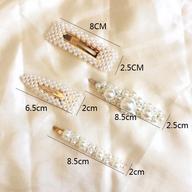 Коко и ива ручной работы имитация жемчуга заколки для волос милые женщин девочек