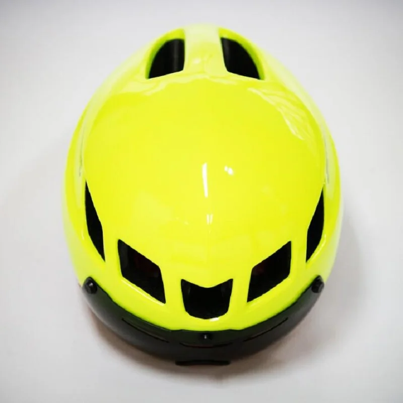 In-mold велосипедный шлем с очками Mtb BMX горный велосипедный шлем EPS+ PC Aero велосипедный шлем TT взрослый мужчины/женщины велосипедный шлем