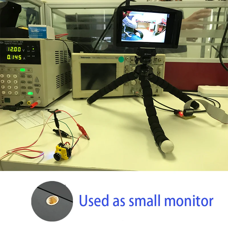 EV800 5 дюймов 800x480 FPV монитор видео очки 8G 40CH гоночная полоса автоматический поиск