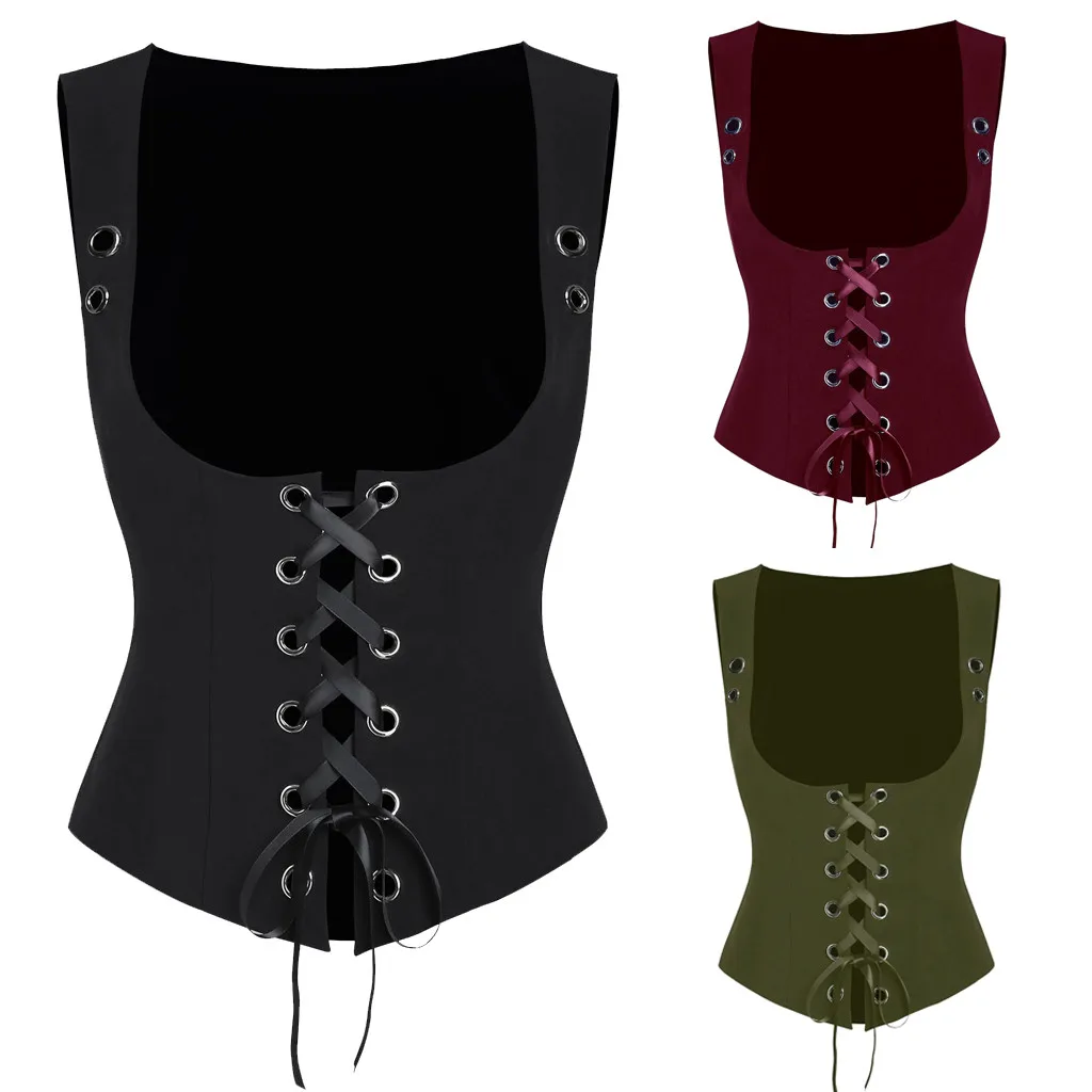 JAYCOSINFashion, женская летняя однотонная безрукавка, крестообразные кольца, шнуровка, повседневный жилет, топ, жилет, костюм, летний, размера плюс, мягкий, 9425
