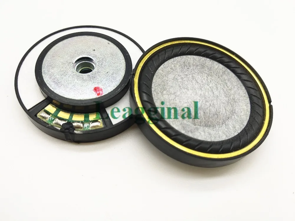 40 мм шерстяной наушник DIY наушник hifi40 мм медные кольца true in hole большой магнитный задний динамик 2 шт