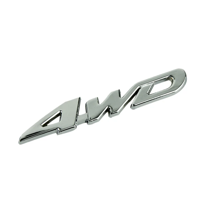 Новинка хит продаж металлическая хромированная эмблема для автомобиля 4WD