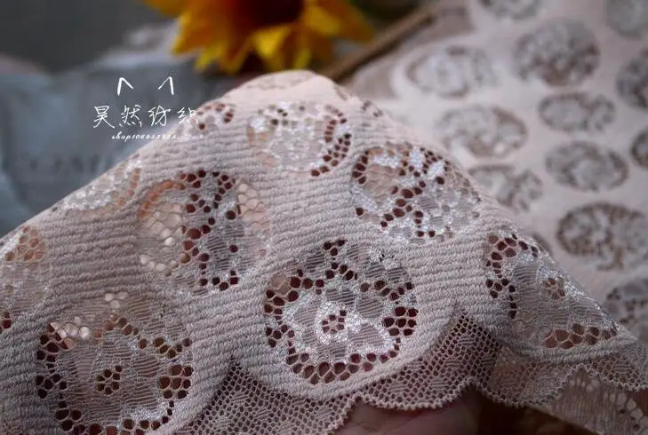 1 метр 20 см Бесплатная доставка эластичная лента кружевная ткань супер широкая