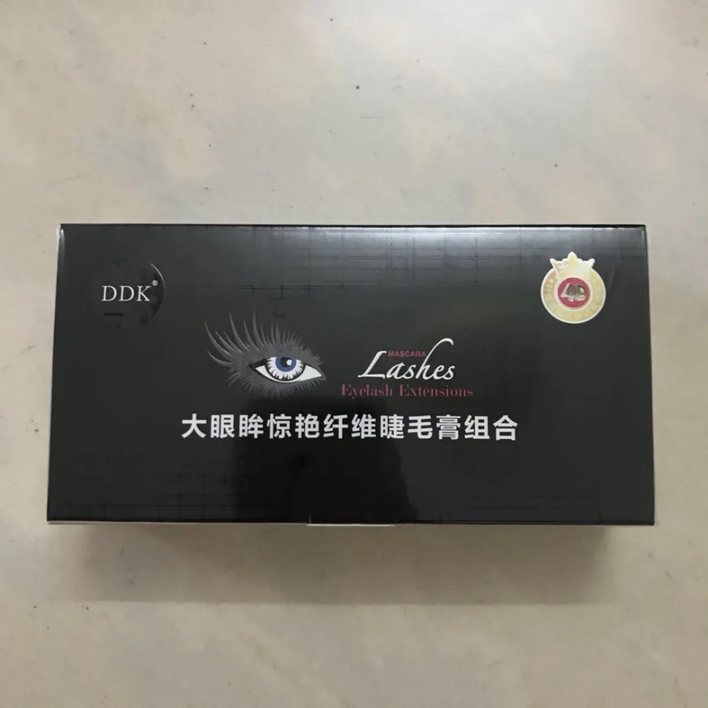Upgraded version Watrproof Magic Black Silk 4D Mascara Lengthening Eyelash Extensions DDK 12pcs=6sets drop shipping |