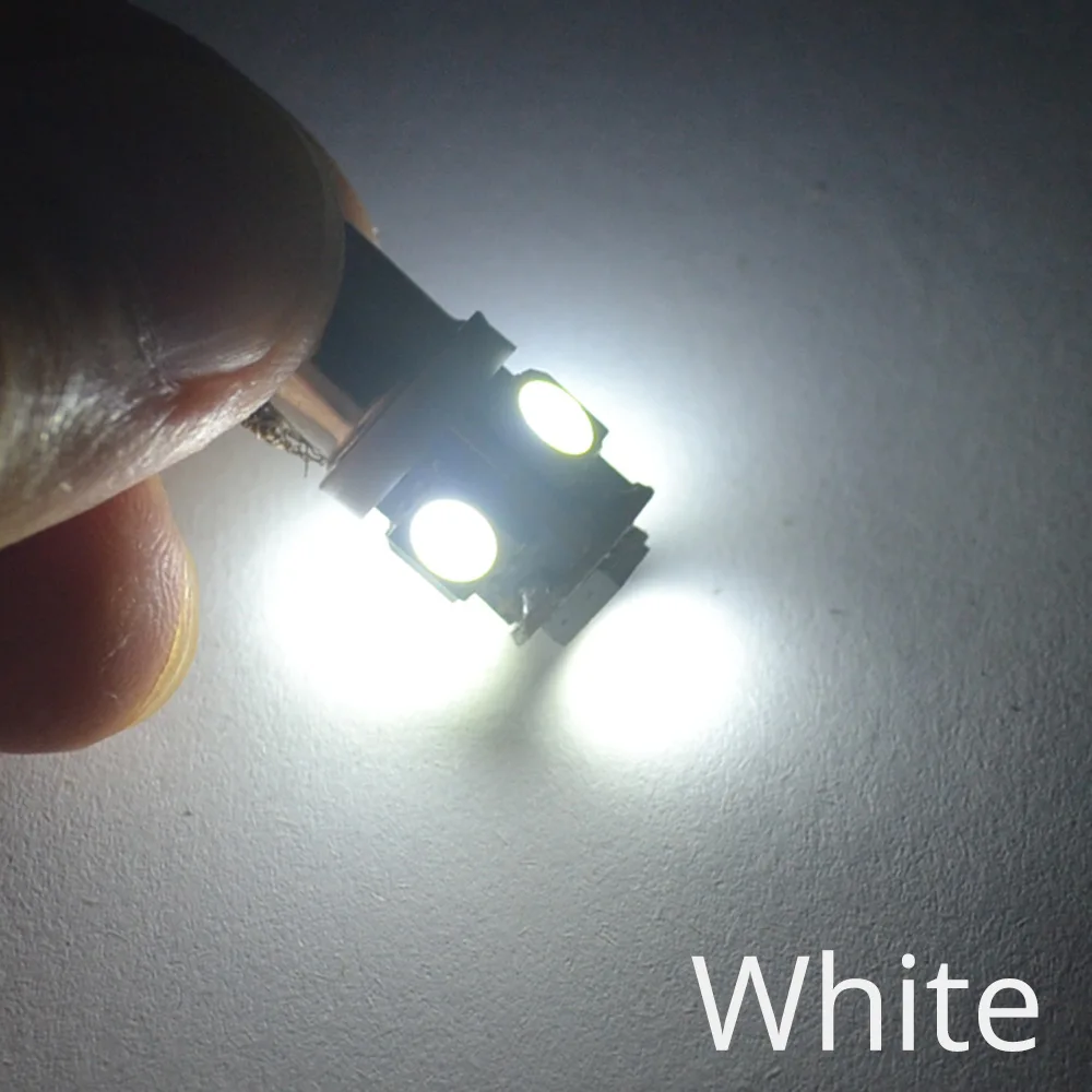 5SMD White Автомобильные светодиодные дверные огни Ba9s 5Smd 9Smd 13Smd 5050 T4W 182 145 автомобильные габаритные лампы Автомобильные светодиодные башенные лампы Хвостовая клиновая лампа света - Испускаемый цвет: 5SMD White