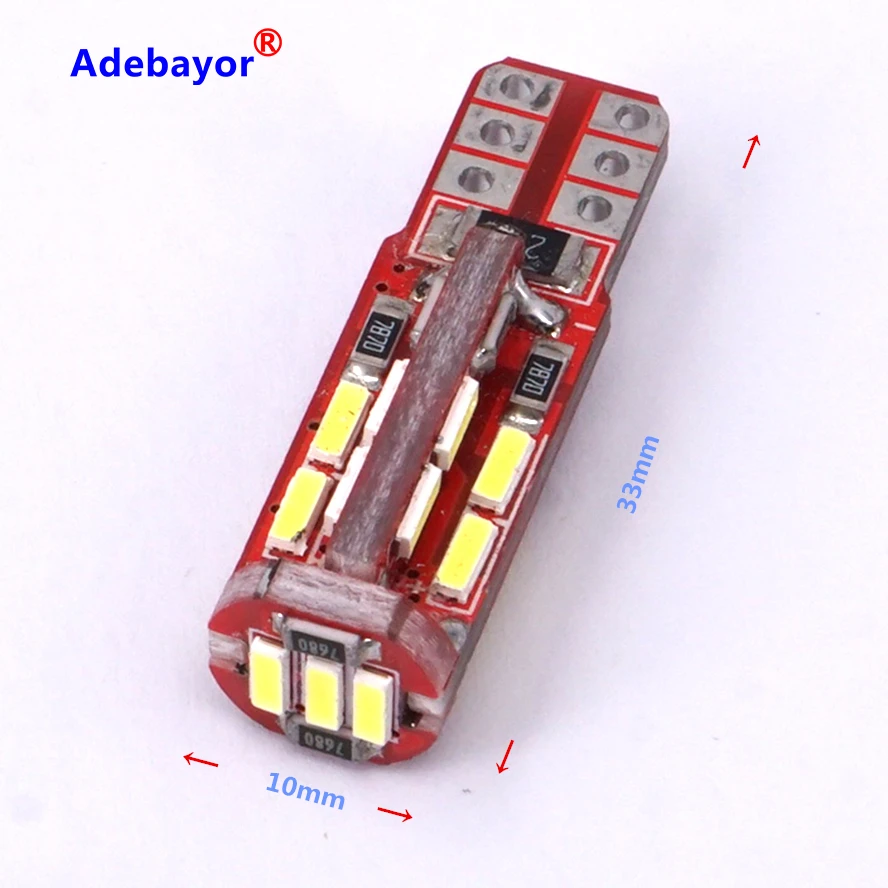 10 шт. Canbus T10 Led 5 Вт 4014 для Sumsung 19 SMD автомобильный маркер парковочная лампа Aprilia RXV RS