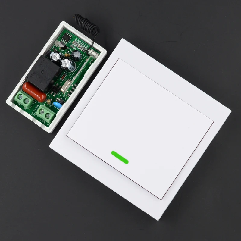 Приемник переменного тока 220 В Беспроводной Выключатель с дистанционным