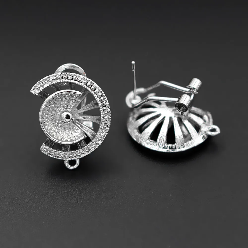 Серьги гвоздики с петлями в африканском стиле нигерийские Чили женские