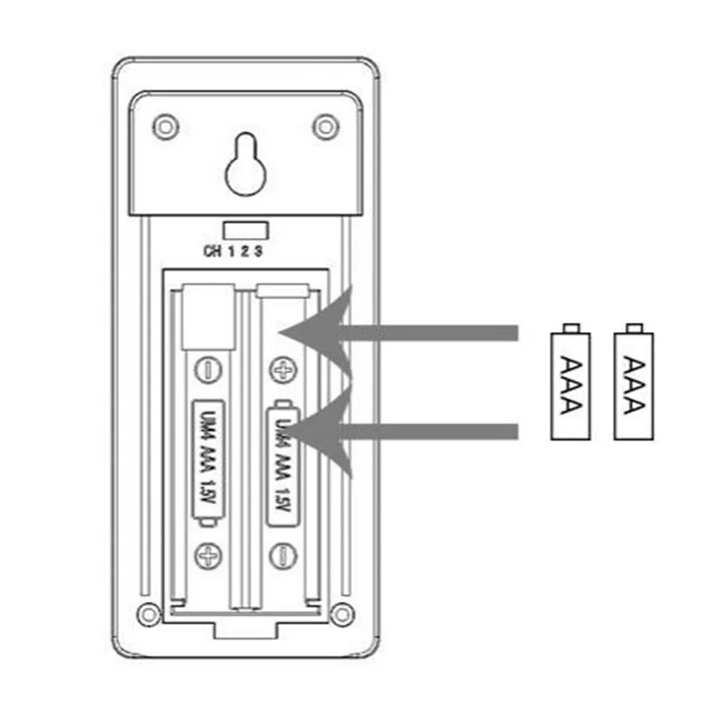 Outdoor Sensor for Wireless Colorful LCD Display Weather Station PT7002W