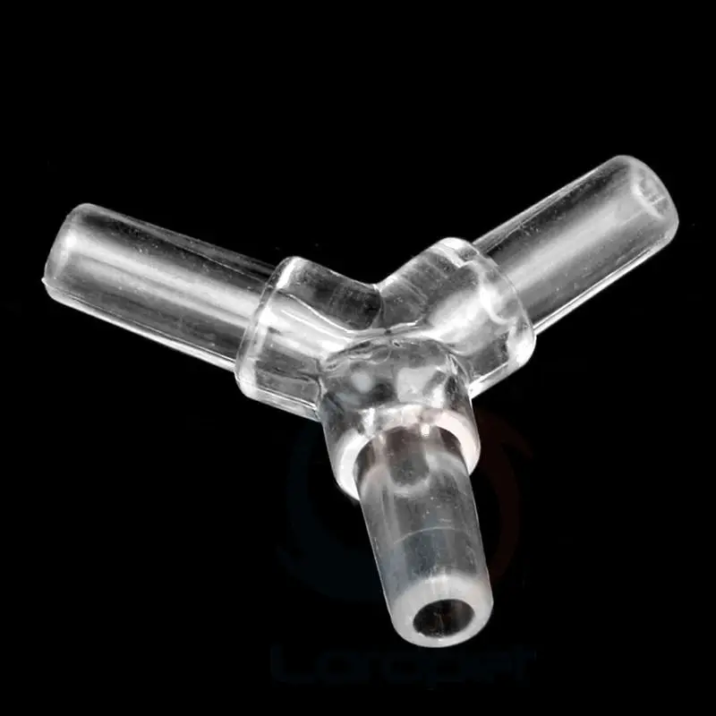 10 шт. акриловые 3 ходовые Y коннекторы для аквариума контрольные клапаны