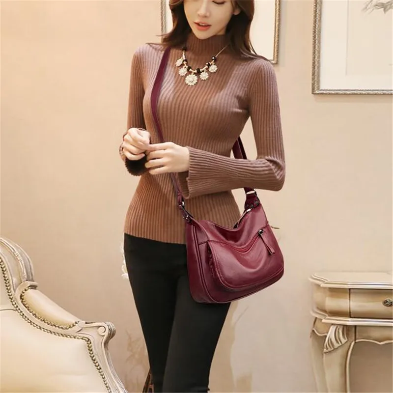 Summer 2018 Fashion Lady Handbags Trend Women Single Shoulder Bags PU Leather Totes Luxury Brand Female Crossbody Bag Y585 | Багаж и сумки