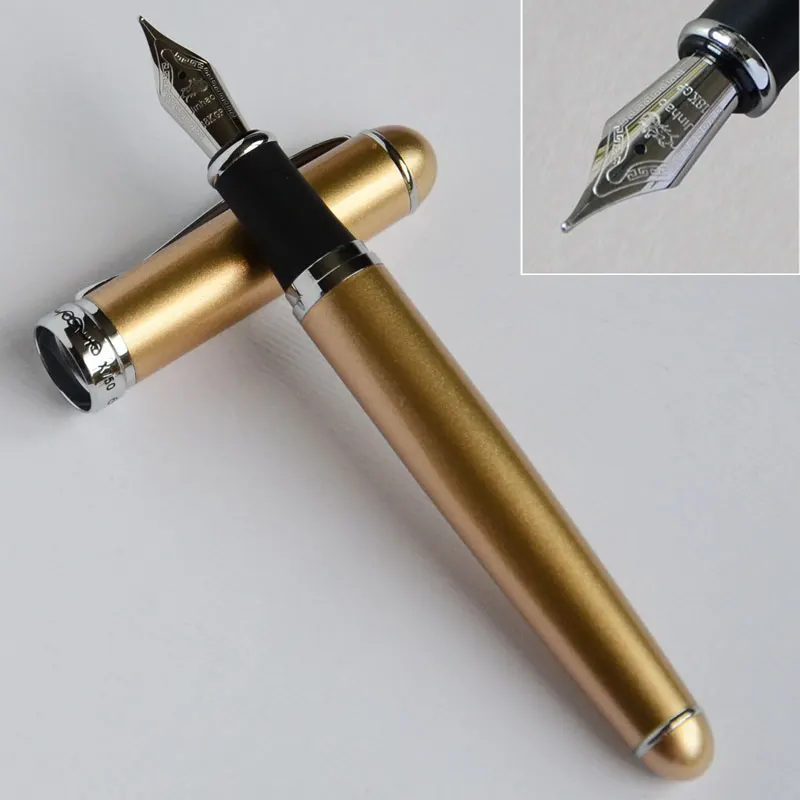 pen as picture show Благородный JINHAO X750 Королевский синий мрамор и серебро 0,7 мм перо с широким основанием авторучка черная пудра белый розовый серый 15 цветов для CHOOSE750 - Цвет: pen as picture show