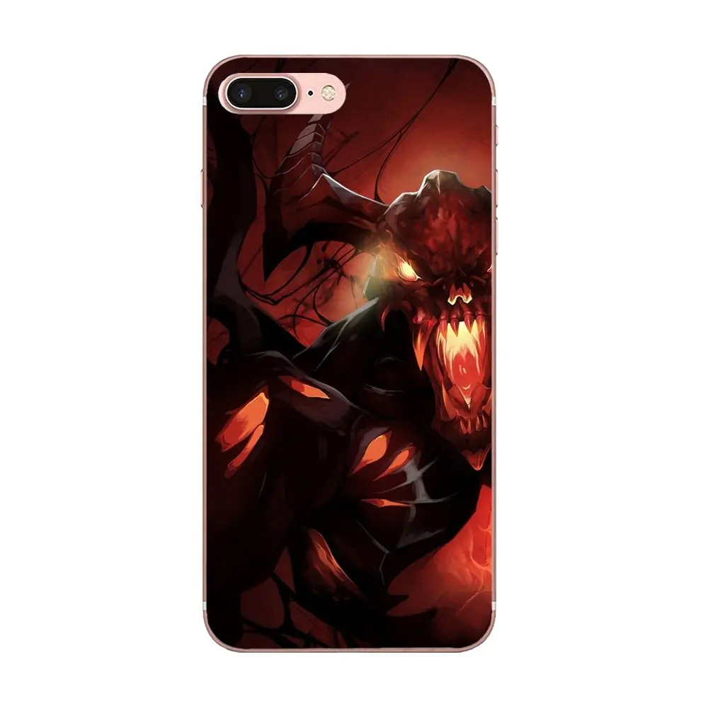 Мягкая резиновая задняя крышка для телефона с логотипом Shadow Fiend Dota 2 huawei P8 P9 P10 P20 P30