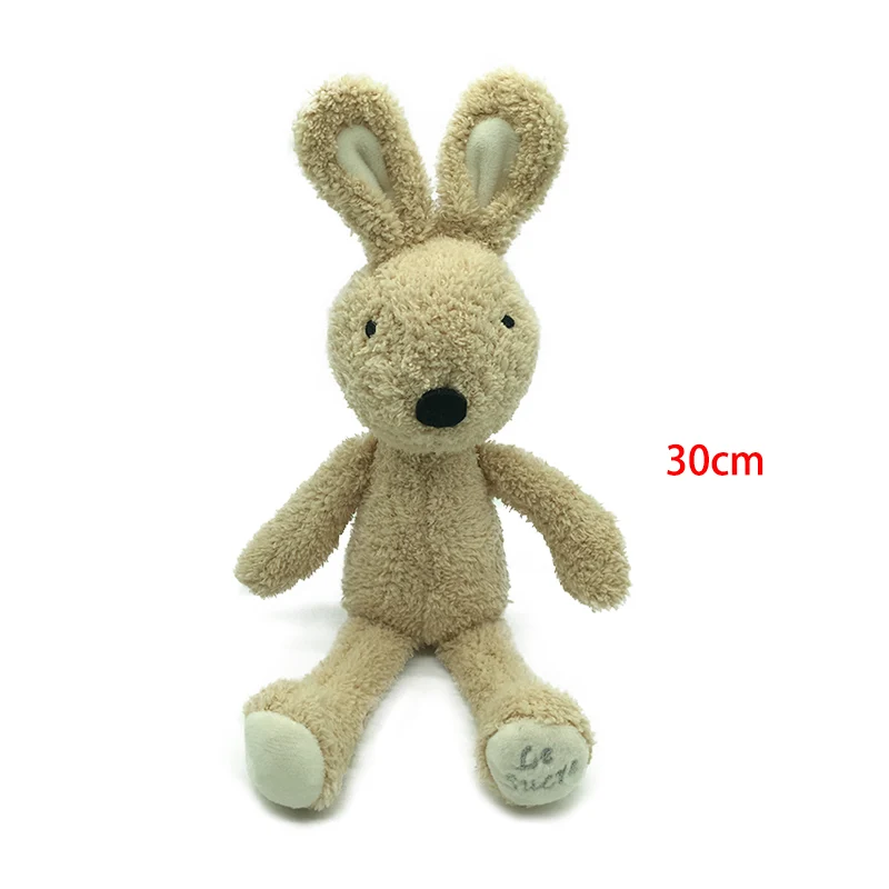brown rabbit 30 см Одежда для кукол кролик/Кот/медведь плюшевые игрушки платье юбка свитер Одежда Аксессуары для 1/6 BJD куклы Подарки для детей - Цвет: brown rabbit