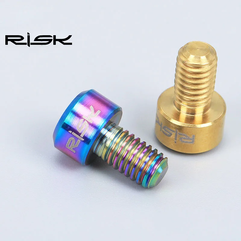 M6x10mm V Тормозной болт для шоссейного велосипеда из титанового сплава MTB зажим