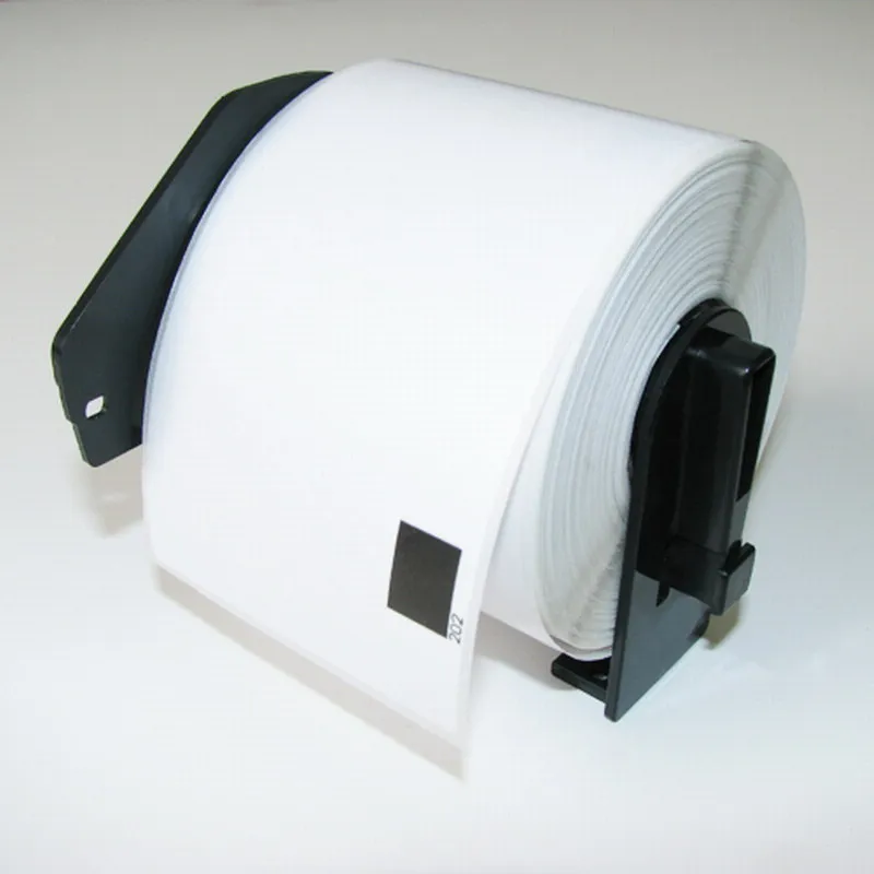 Совместимые Этикетки Brother DK 11202 20 x рулонов 62 мм 100 2 3/7 ''x 4'' 1202 принтер для