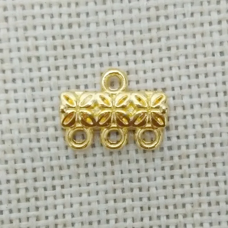 15x11mm BEAUCHAMP, винтажное ожерелье с подвеской, концы соединителя, металлические подвески, браслет, бусины, застежка, фурнитура для ювелирных изделий - Цвет: 15x11mm