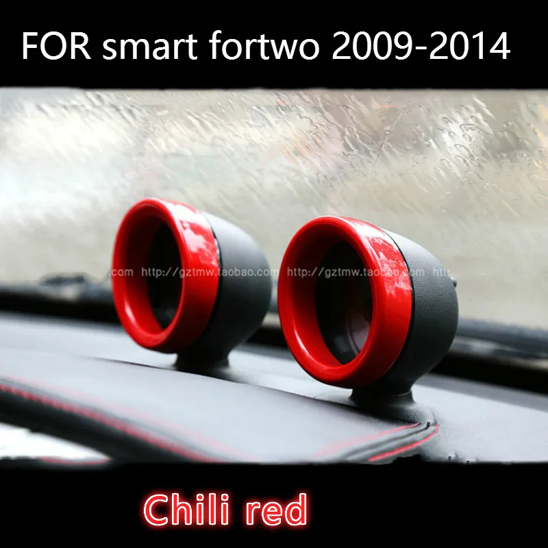 Стайлинг автомобиля 2009 2014 для Benz Smart Fortwo модифицированные патчи салона из