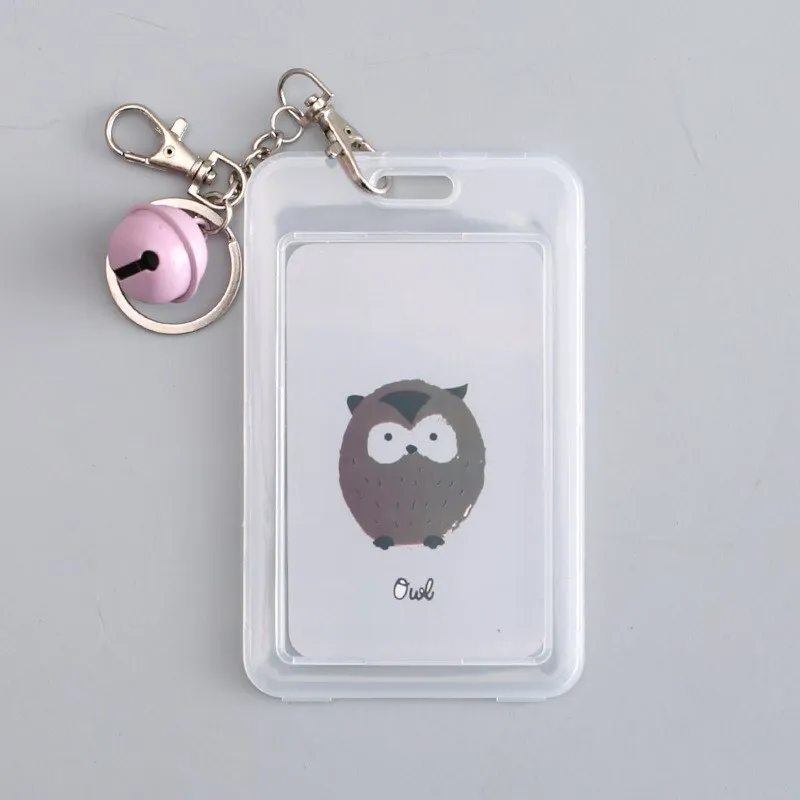 owl 1 шт., лидер продаж, держатель для кредитных карт, милый чехол для Карт С КАКТУСОМ, для женщин и мужчин, модные сумки для карт, хорошее качество, чехол для карт, подарок для детей - Цвет: owl