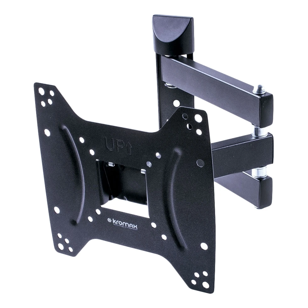 ТВ Кронштейн Kromax DIX 22 black ( 15 48 дюймов max 35 кг настенный наклон + 5° 12° поворот 180° от